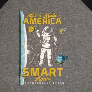 Shirts - Make America Smart Again Shirt L Shirts - Make America Smart Again Shirt L